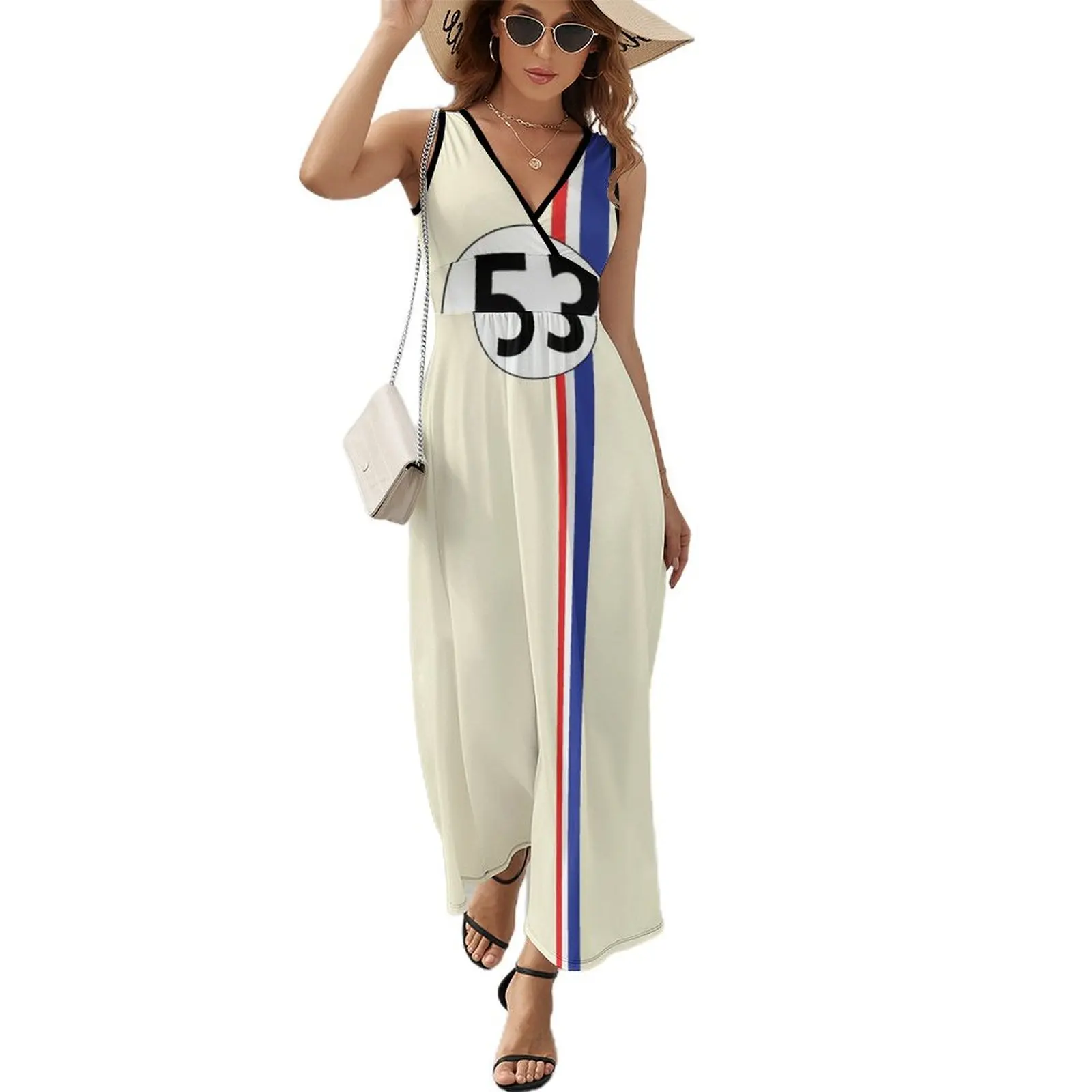 

Herbie, number 53 Sleeveless Dress women dresses Beachwear