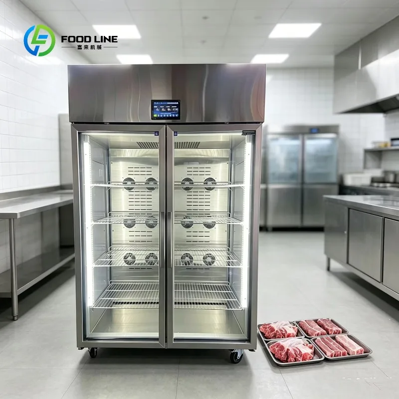 Thawing Cabinet Vertical Multi-Layer Shelf Design Large Capacity For Central Kitchen Batch Frozen Raw Material Thaw Processing