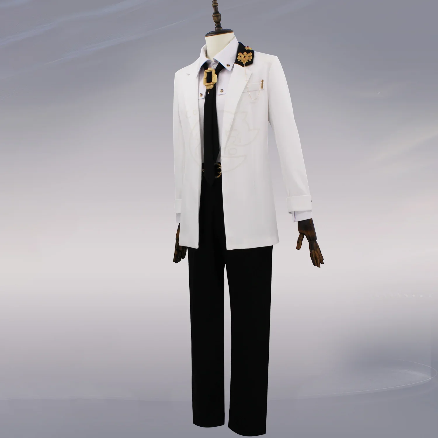 Game Love And Deepspace Rafayel Cosplay Costume Suits Adult Men Coat Uniform Top Pants Full Set Accessories Suit Outfits