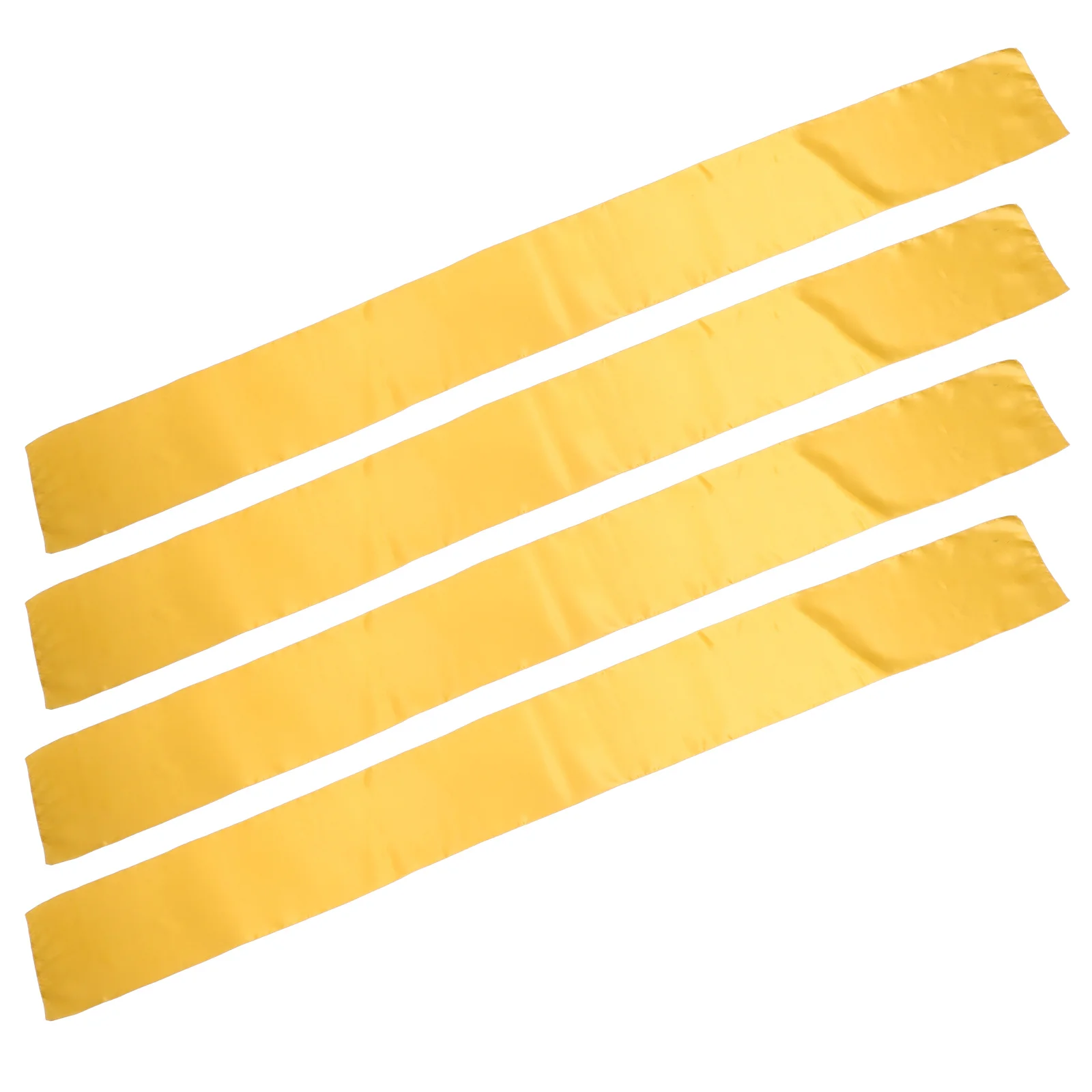 

4Pcs Satin Table Runner Smooth Soft Fabric Wedding Party Event Dining Table Cover Hotel Tablecloth Party Decorative Tablecloth