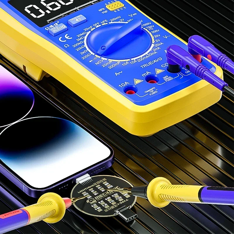 MECHANIC T810 테스트 보드, 번개/TYPE-C 듀얼 인터페이스, 비충전 오류 감지, 휴대폰 테일 플러그 수리