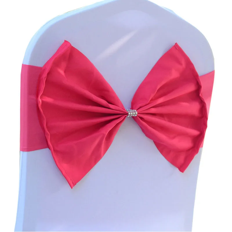 Chair Sashes Cute Butterfly Bow Knot Belt Tie For Hotel Wedding Events Banquet Birthday Party Kindergarten Home Decoration 1Pcs