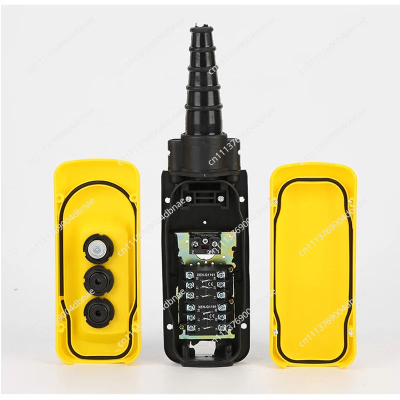 Pendant lift control XAC-A2913 Waterproof hand button switch with electric hoist handle, 2 buttons with two speeds and