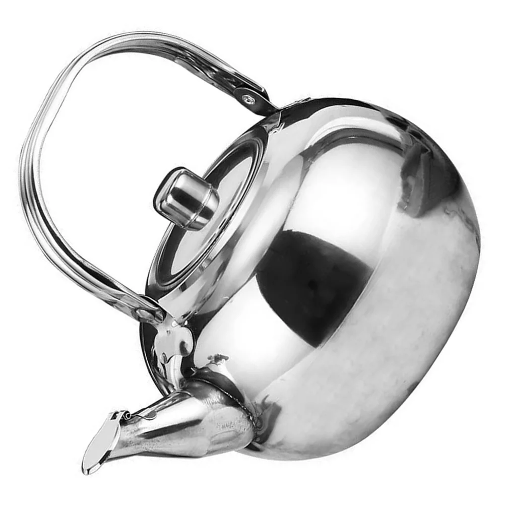 

Stylish Stainless Steel Teapot with Lid and Handle Large Capacity Reliable Home Kitchen Use Teapot Stainless Steel