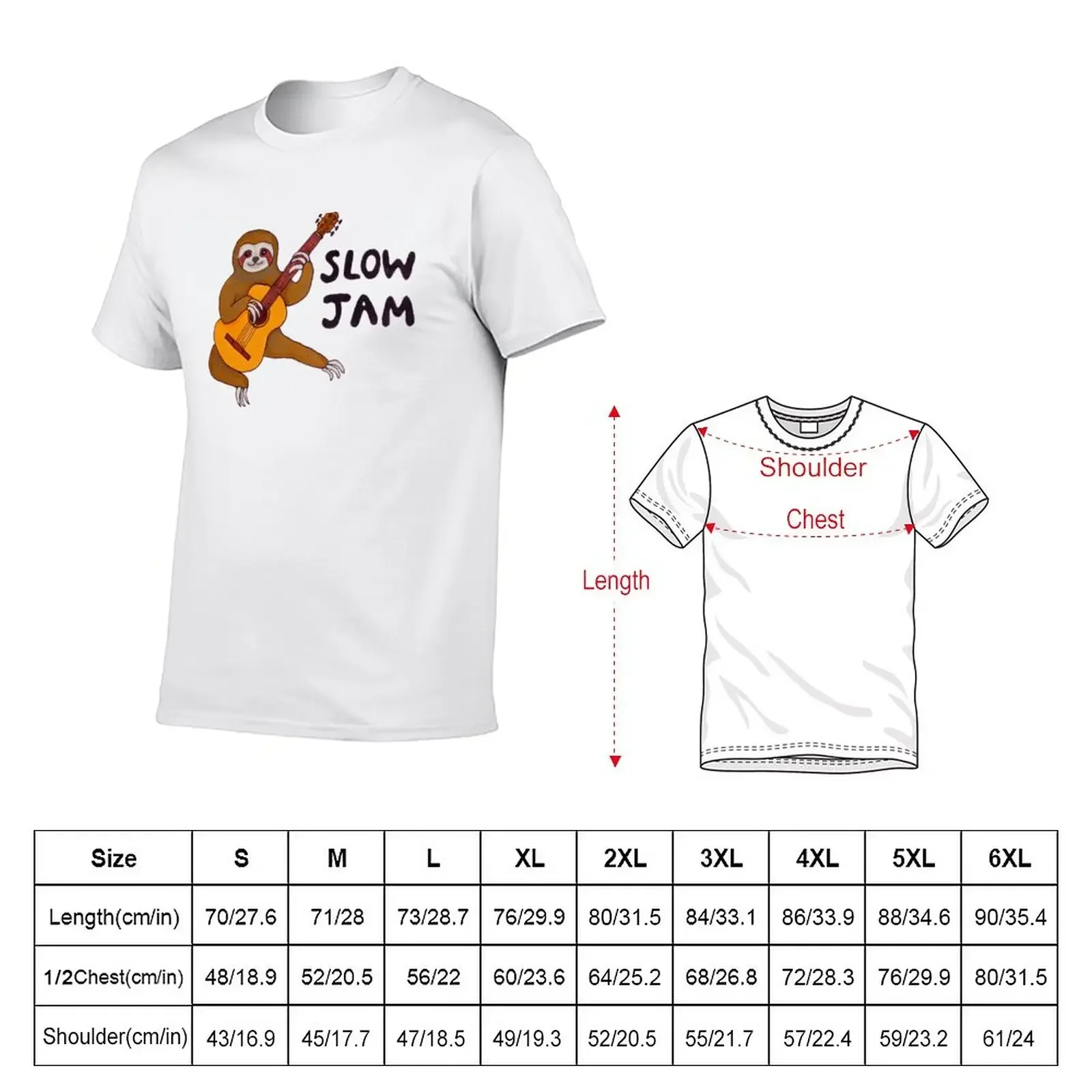 SLOW Jam เสื้อยืดลายอะนิเมะเสื้อยืดลายกราฟฟิกเสื้อยืดฮิปฮอปสำหรับผู้ชาย