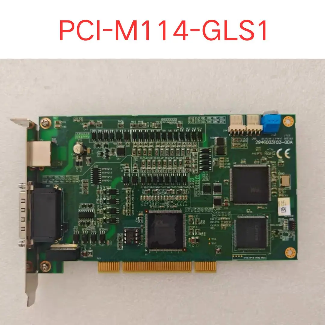 Second-hand test OK PCI-M114-GLS1 motion control card Fast Shipping