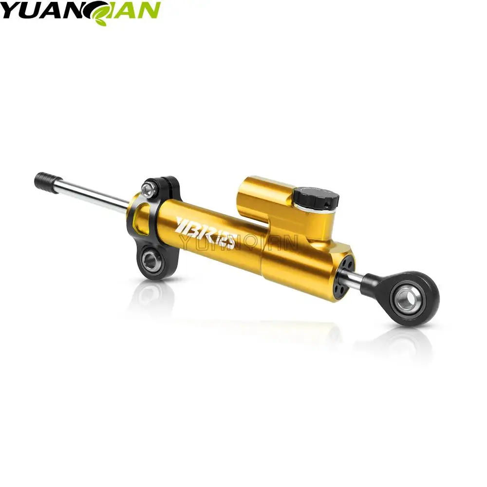 FOR YAHAMA YBR 125 250 YBR125 YBR-125 Universal Motorcycle Adjustable Steering Damper Stabilizer 2005-2016 2006 2007 2008 2009