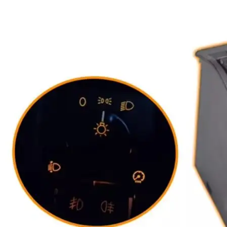 Black Plastic Head Light Fog Light Control Switch For Opel For Astra For G For Vectra B For Zafira A 6240097 90437440 Interior A