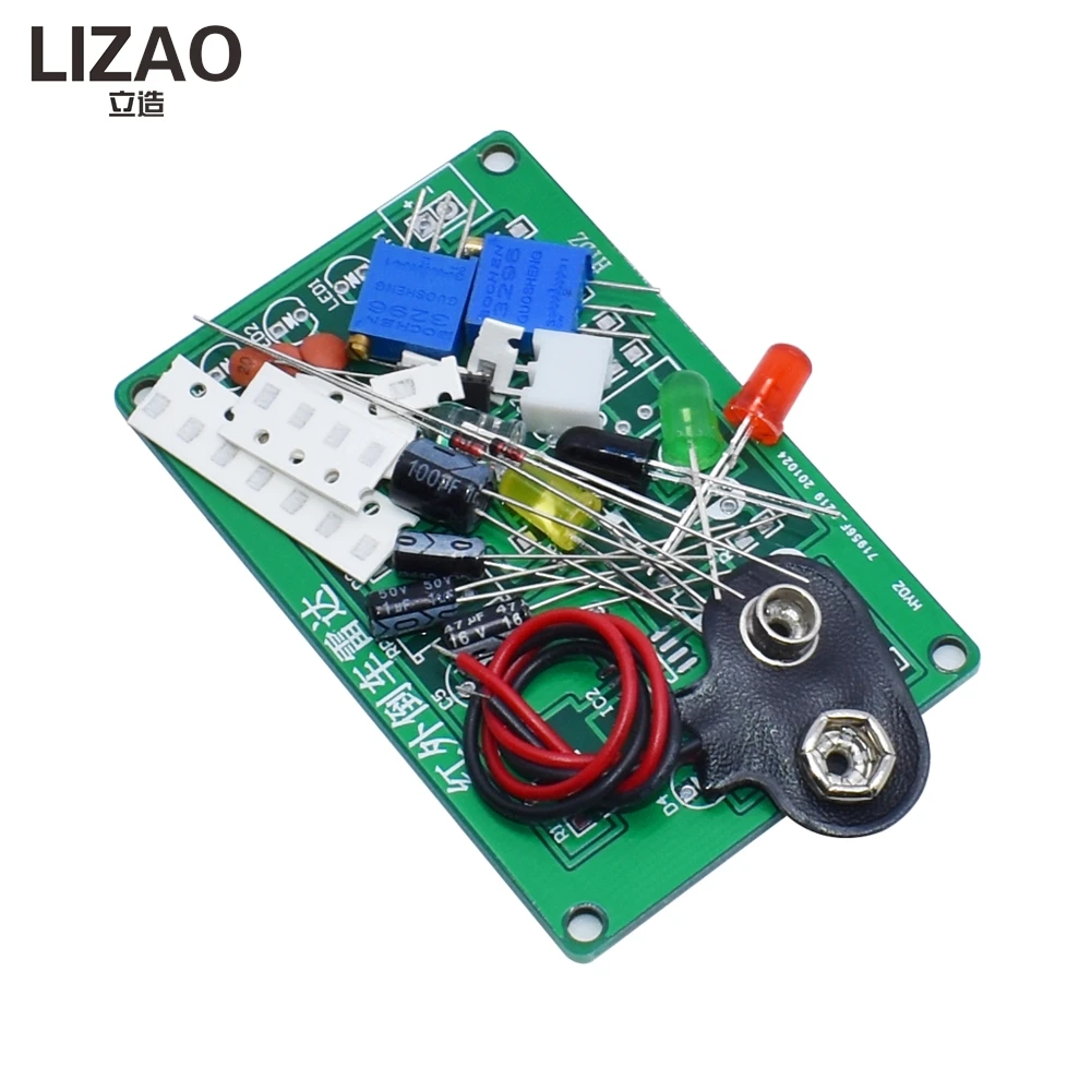 SMD Infrared Reversing Radar DIY Kit, Electronic Production Obstacle Avoidance Sensor with Distance Reminder for Training