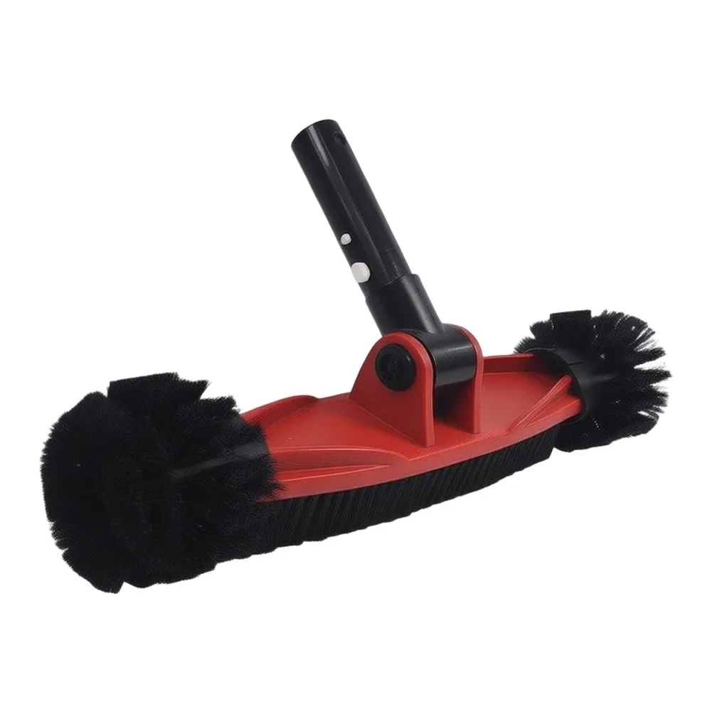 Innovative Pool Maintenance Brush Cleaning Tool Rotating Scrubber Pool Cleaning Brush 180 Degree Rotation Head