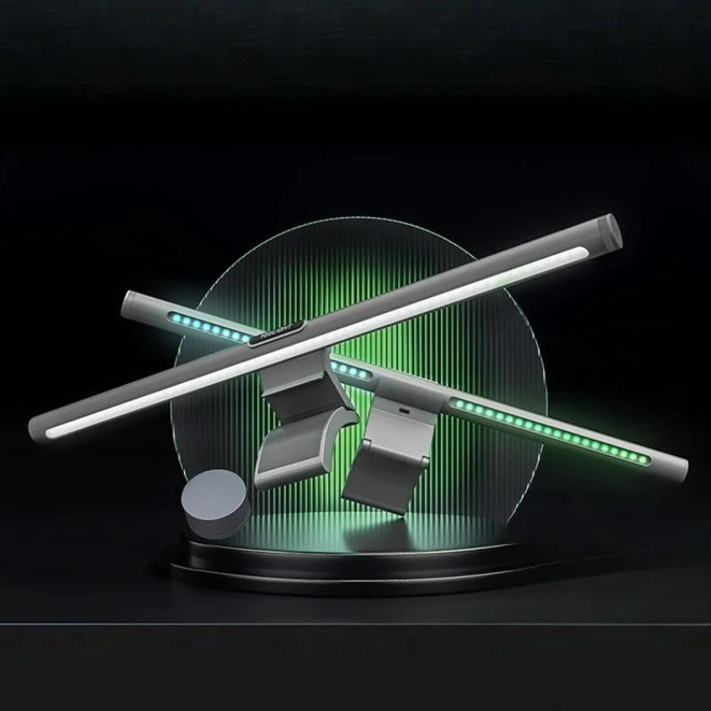 Tela de monitor inteligente pendurado luz exibição computador dormitório luz preenchimento lâmpada mesa proteção para os olhos lâmpada aprendizagem