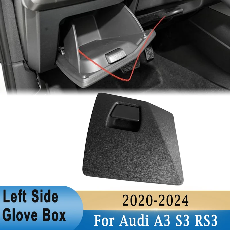 Left Driver Side Glove Box for Audi A3 S3 RS3 2022-2024 Interior Cash Storage Box Tray Replacement 8Y1863084A