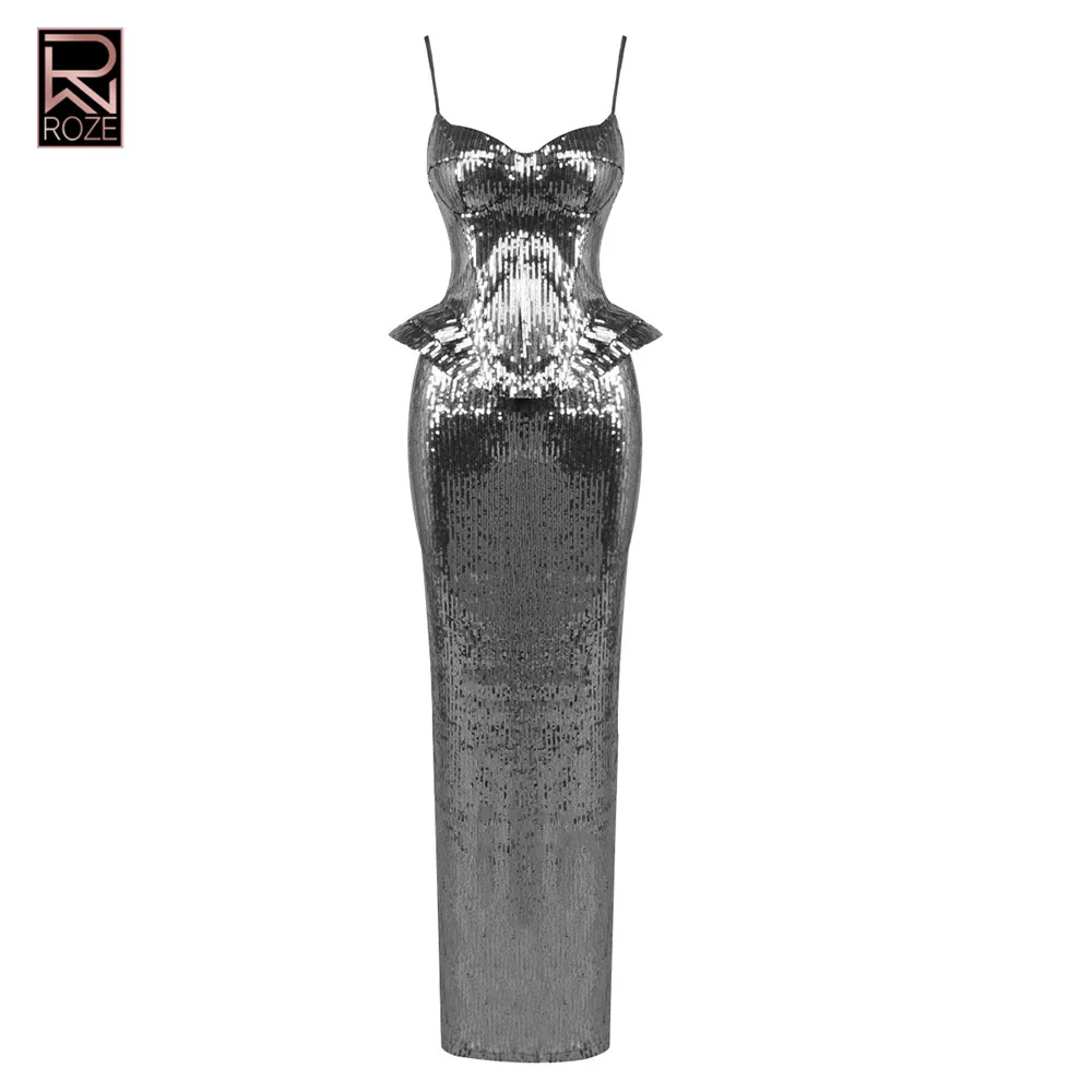 

Новое зимнее женское платье-комбинация без рукавов в стиле Домина, с пайетками, открытой спиной, на завязках, сексуальное облегающее макси-платье для вечерних выходов
