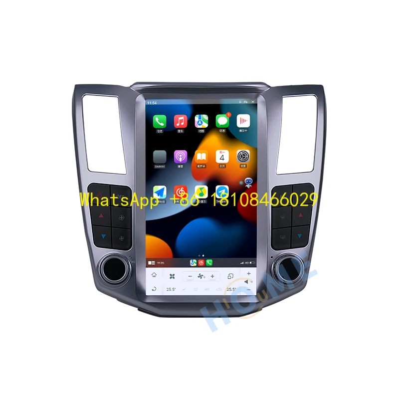 

Qualcomm Android 11 CarPlay Multimedia Video Player Autoradio Stereo Car Radio Car Dvd Player for Lexus RX 2004-2008 11.8Inch