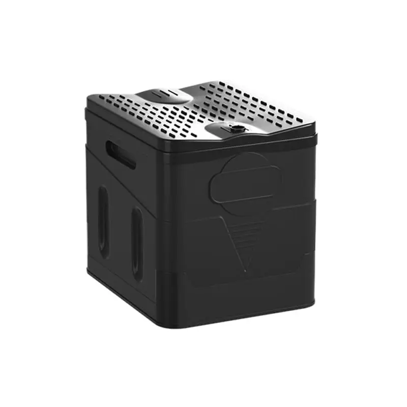 

Classy-1 Piece Portable Folding Toilet For Camping Travel Folding Car Emergency Toilet Reusable Toilet Plastic Mobile Toilet Bla