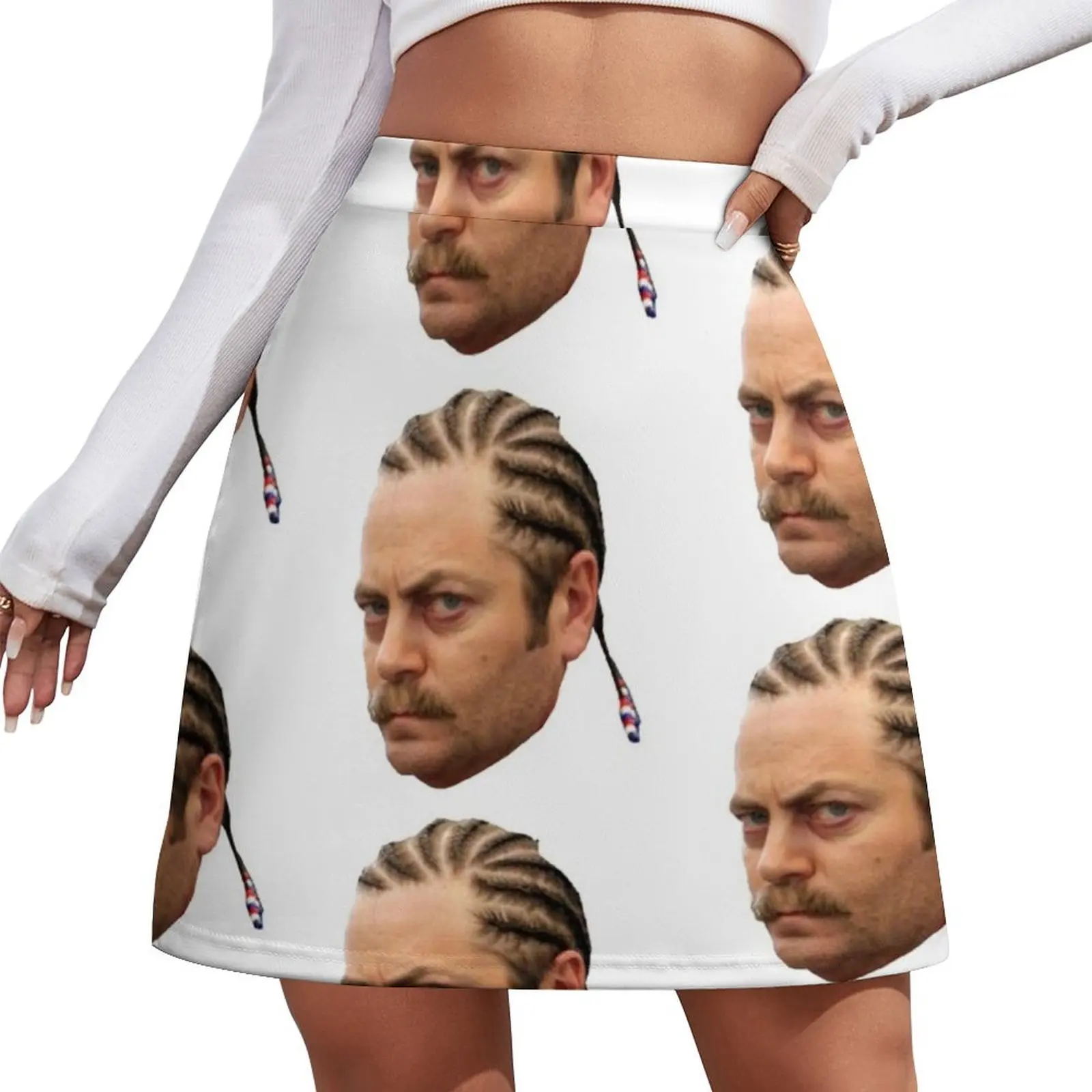 

Мини-юбка Prison Ron – идеально подходит для наклеек или одежды. Скромные юбки для женщин. Женская летняя одежда 2026 в стиле Fairy Core.