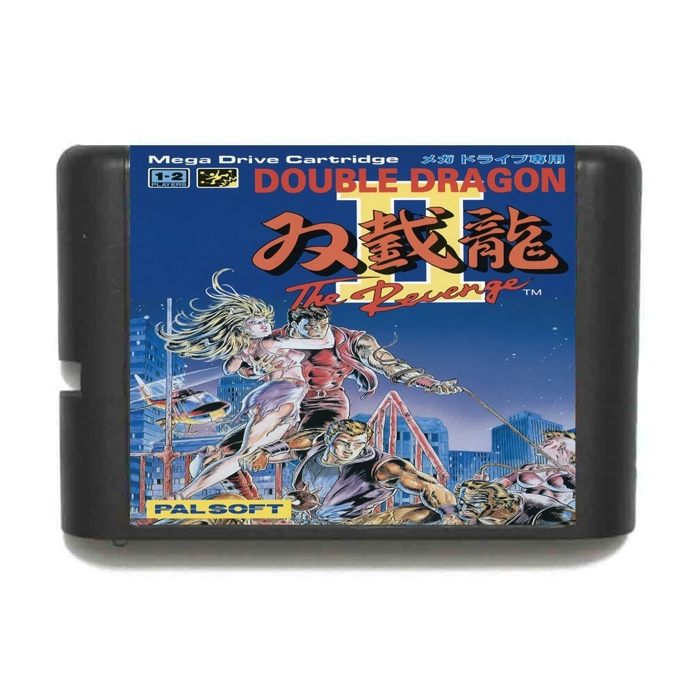 Double Dragon  II The Revenge  16 bit MD Game Card For Sega Mega Drive For Genesis