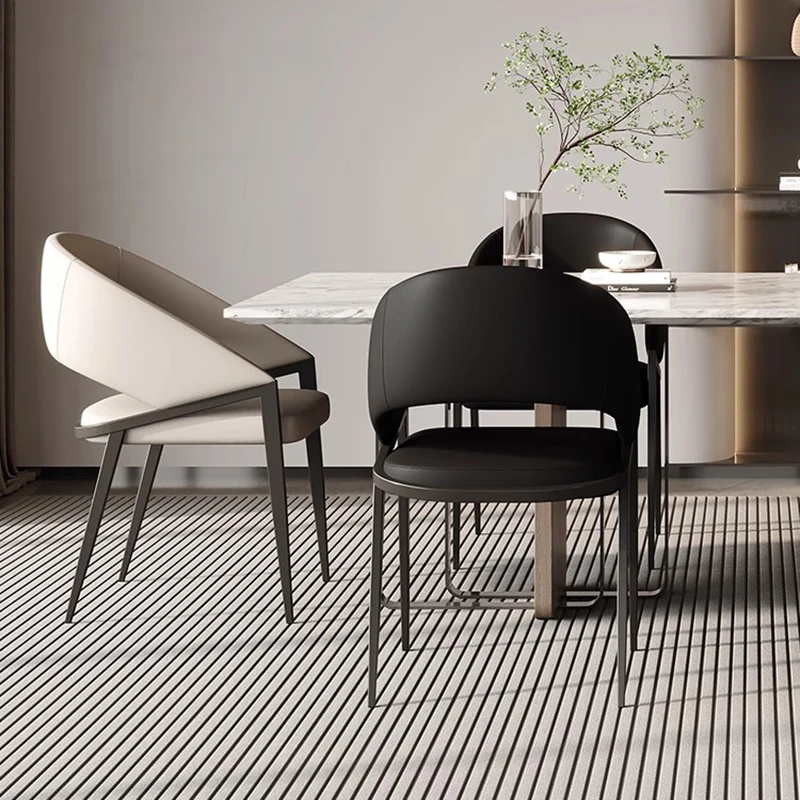 

High Stoot Dining Chairs Restaurant Mobile Nordic Luxury Living Room Hotel Kitchen Dining Chairs Designer Sillas Home Furniture