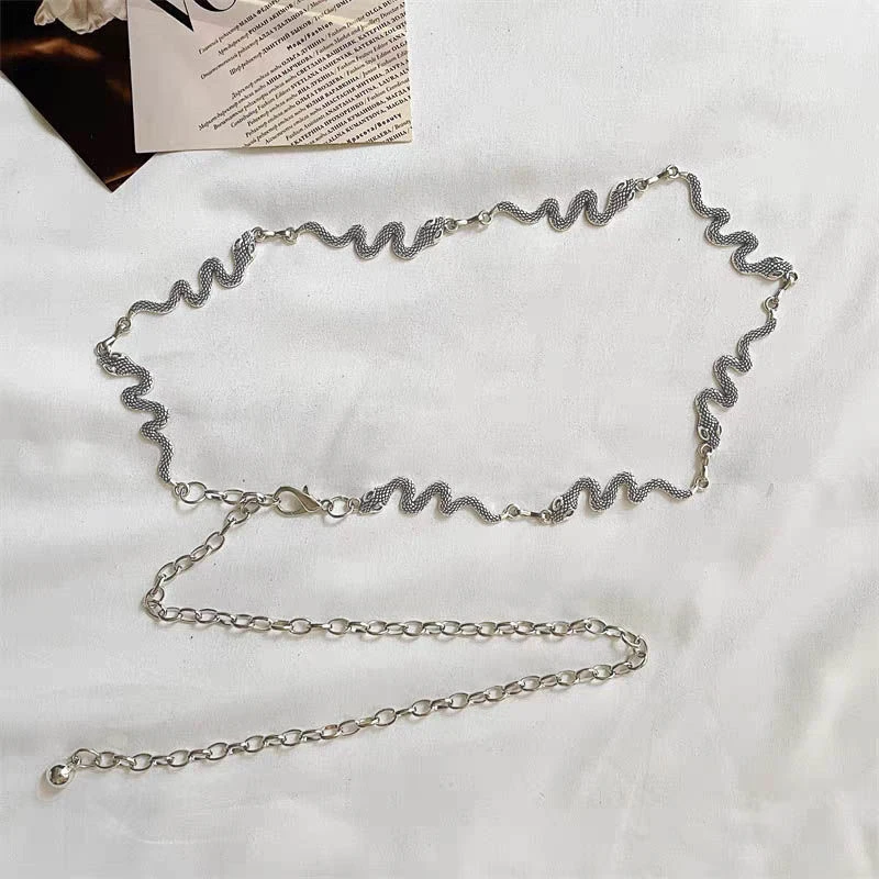 Taille de gland de style ethnique coréen pour les femmes, monocouche exagérée, bijoux de corps, cadeau de mode de fête, Y2K, nouveau