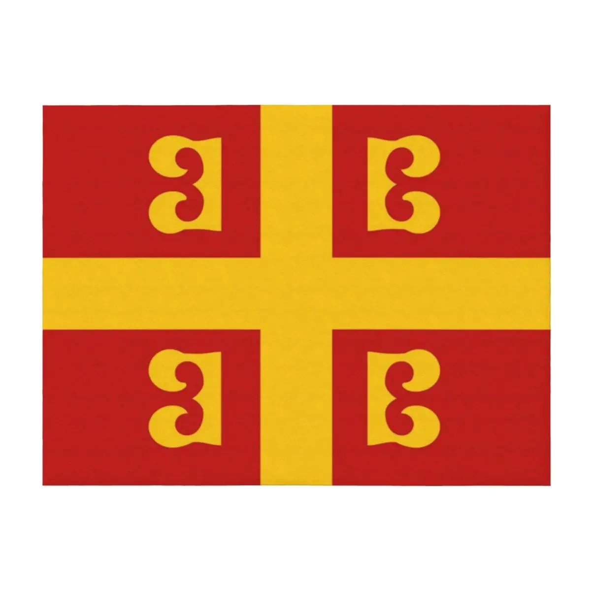 

Byzantine Empire Flag and symbol Throw Blanket Blankets For Bed Comforter for winter Large Blankets
