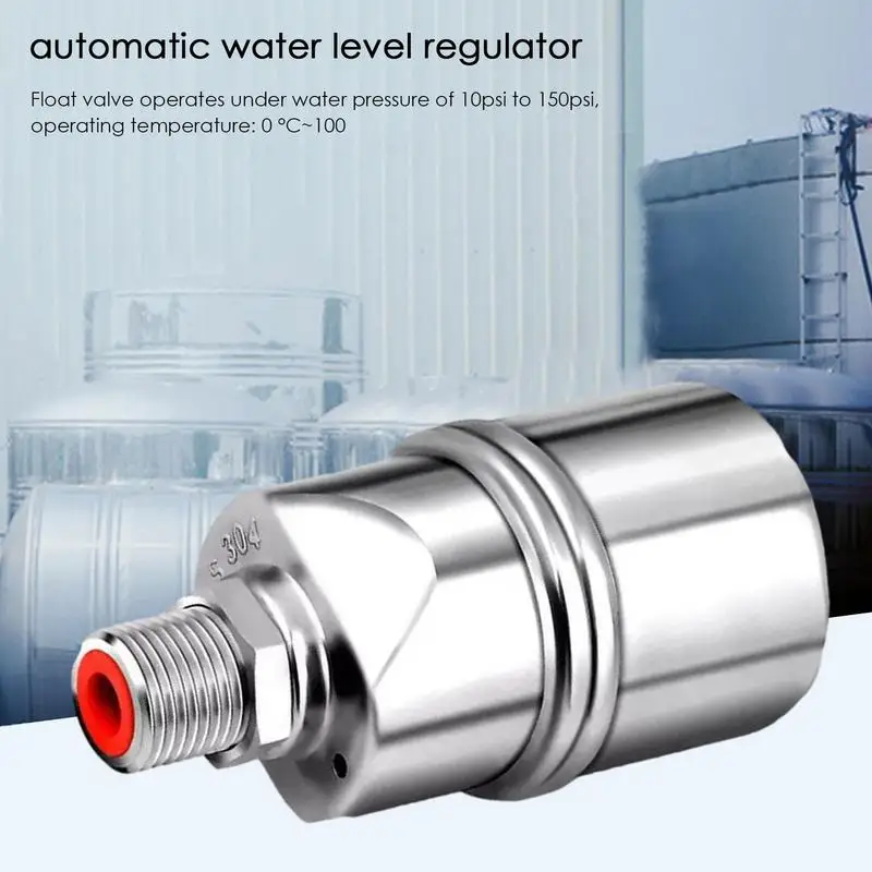 Automatic Water Tank Float Valve Stainless Steel Water Level Control Floating For Water Tank universaal Float Valve for Pools