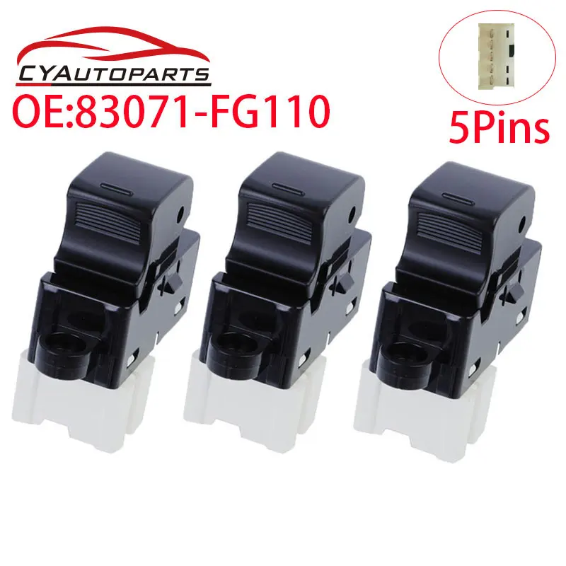 Interruptor de ventanilla eléctrica para Subaru Outback 2010-2011 Forester 2009-2011 Impreza 2008-2013 Legacy 2010-2011 83071FG110 83071-FG110