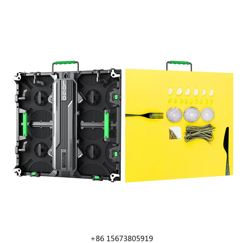 

Ecran Led Interieur Extérieur P3.9 Rental Led Cabinet Panel LED Display Screen for Concert Events Wedding