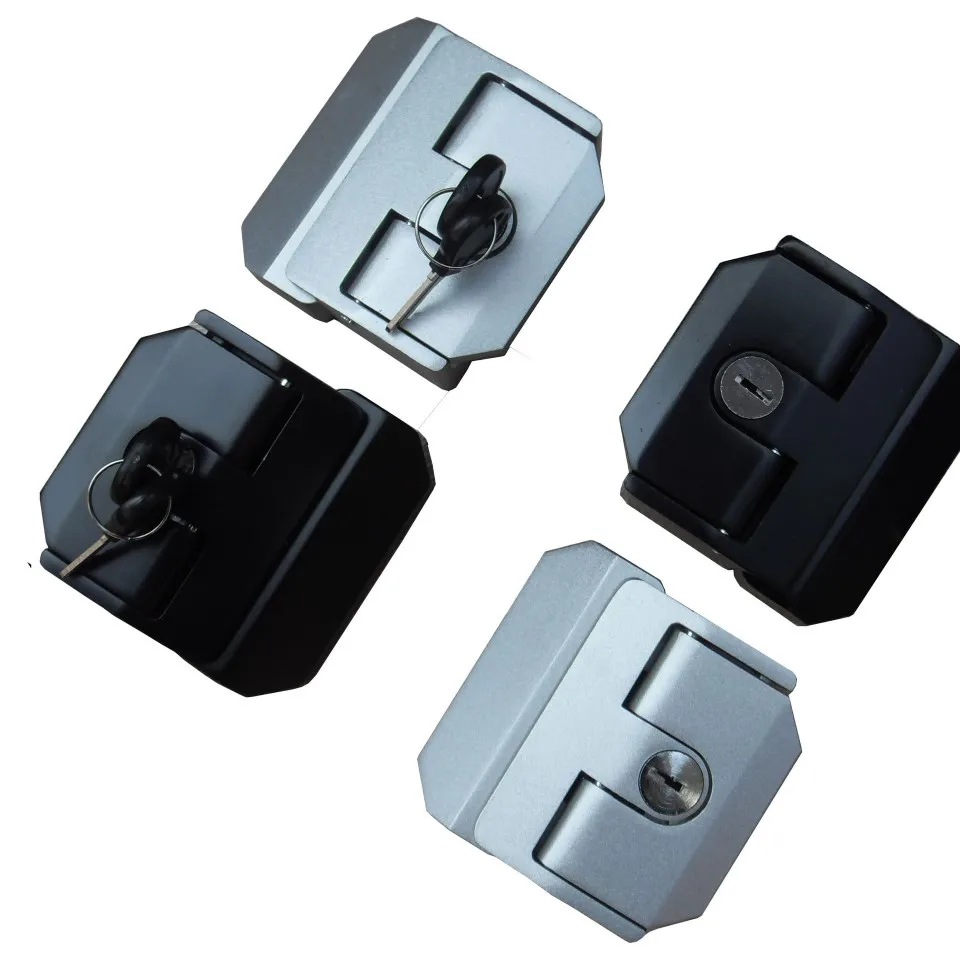 MS901-1 High Quality Industrial Aluminum Profile Accessories Door Locks Cabinet Locks Non Drilling Mechanical Safety Door Locks