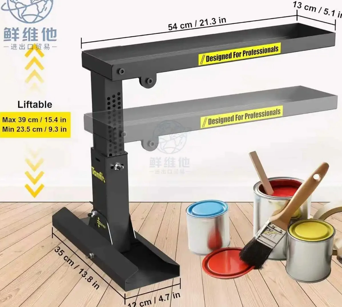 

Extension Ladder Expandable Stabilizer Non‑Slip Rubber Mat Ladder Leveling Foot Pad Support Base