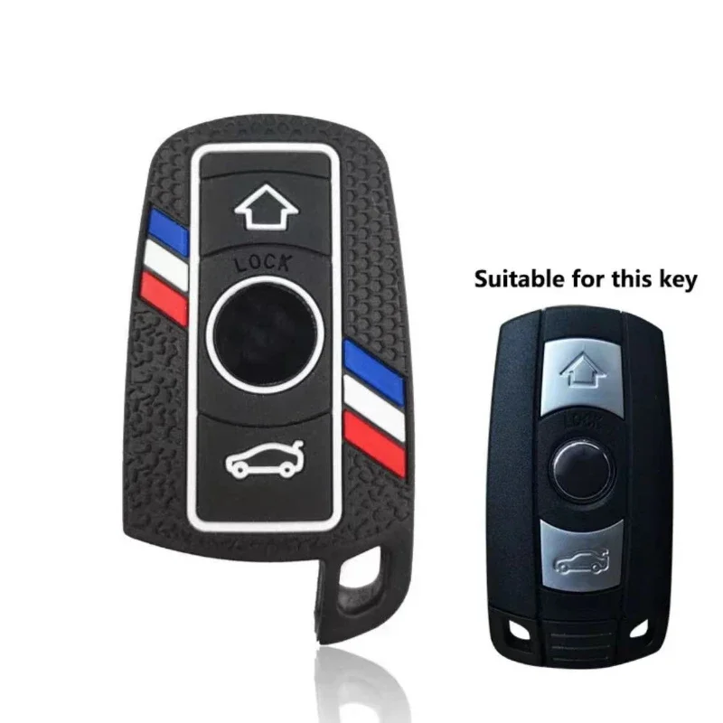 For BMW Car Smart Key Case Cover Fob  E60 E61 E70 E81 E87 E90 E91 E92 X1 X5 X3 1 3 5 6 Series Z4 Protector Shell Accessories