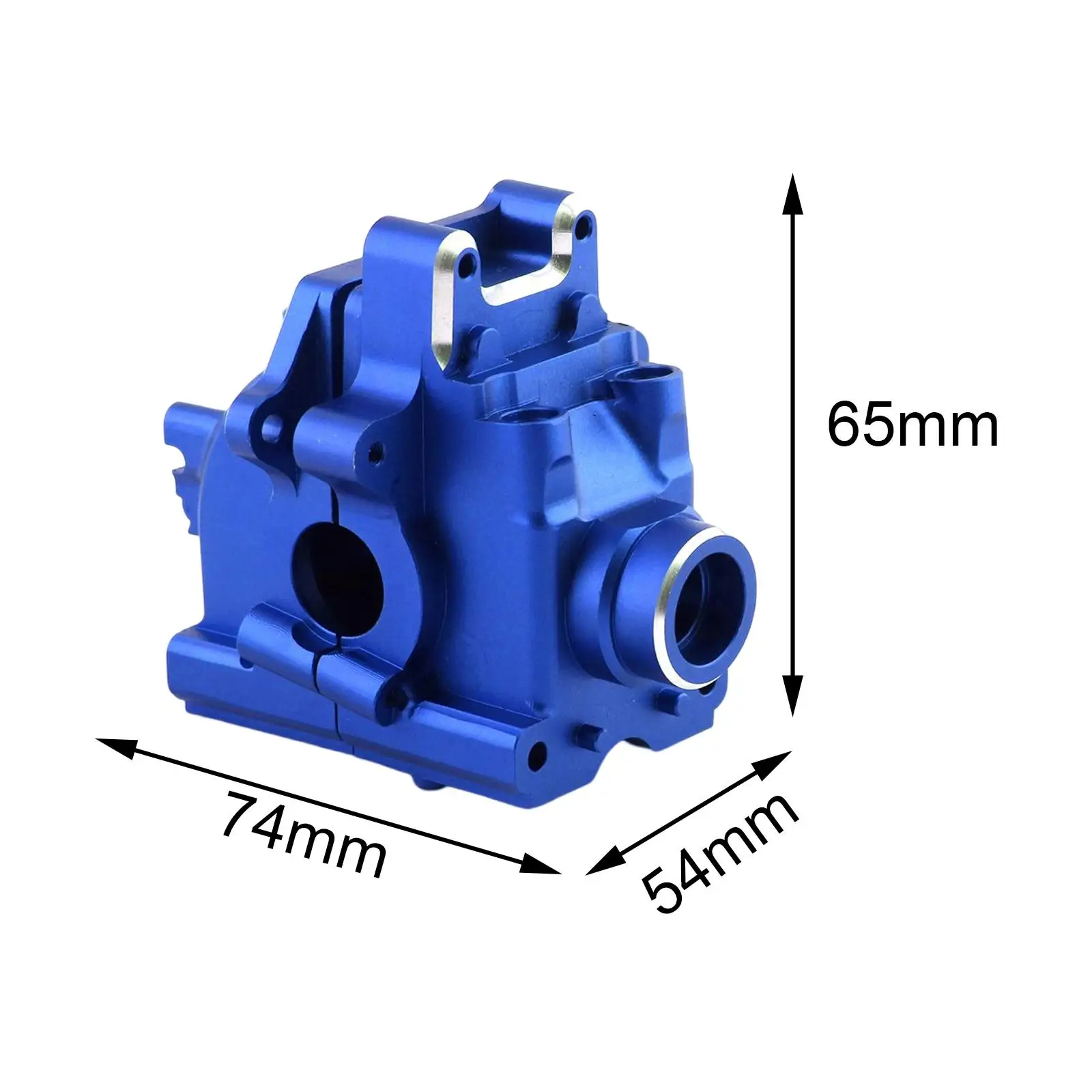 Front Rear RC Trunk Gear Case High Speed Replaces Assembly for 1/8 RC Crawler