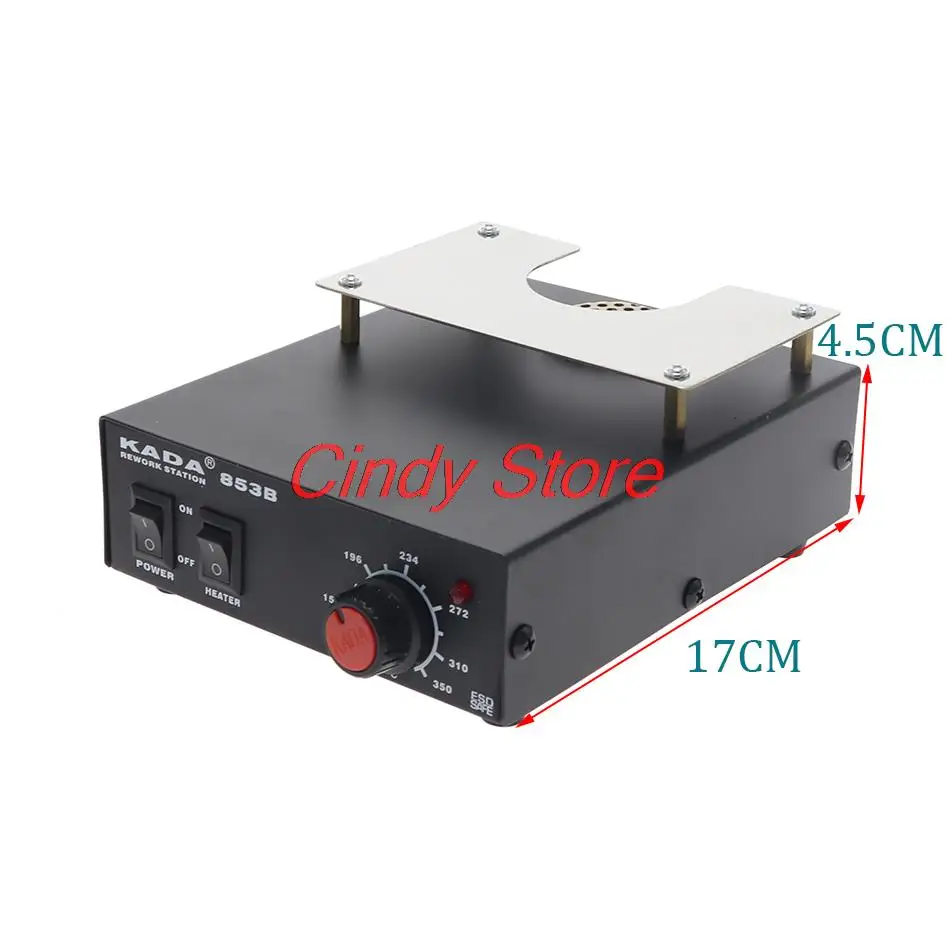 

Станция предварительного нагрева KADA 853B 220 В 540 Вт для BGA PCB BGA, станция переработки предварительного нагрева/станция для распайки горячим воздухом