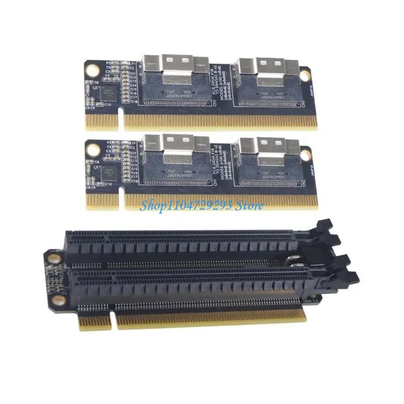 Y2GD PCIE3.0 4-port NVME Expansion Card for Graphics Card GPU SSD Adapter