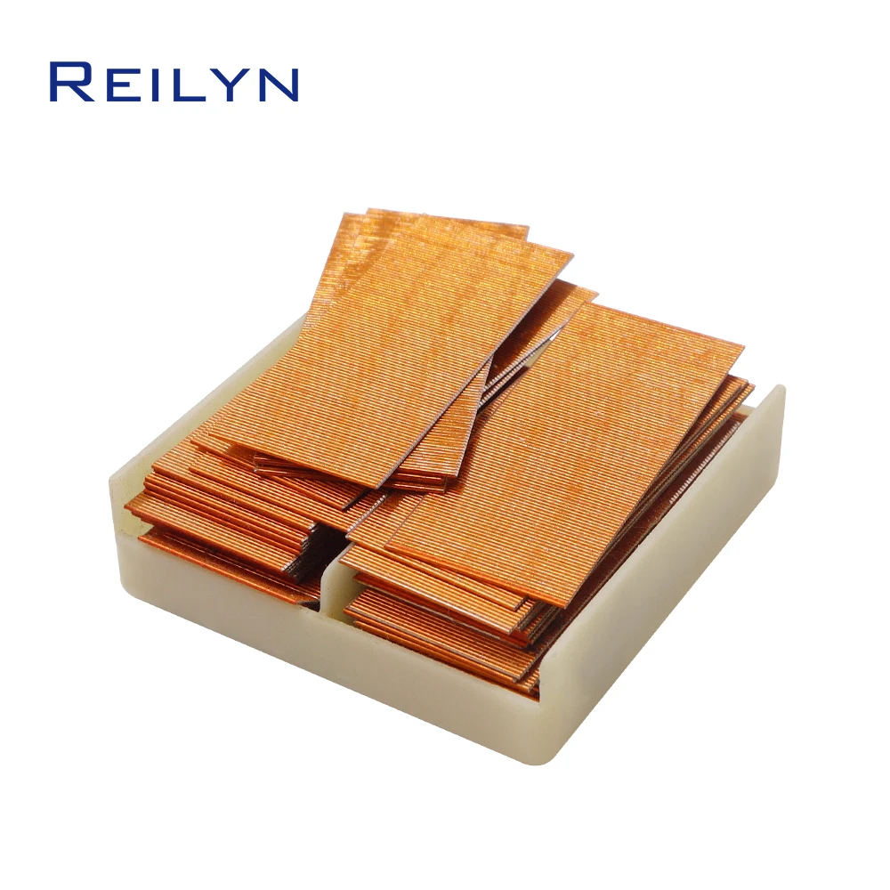 Reilyn-mini Grampos 23ga 10000 Pcs P625 Pistola Pneumática de Pregos 10 mm 12 mm 15 mm 20 mm 25 mm para Moldura de Madeira Piso Tapete
