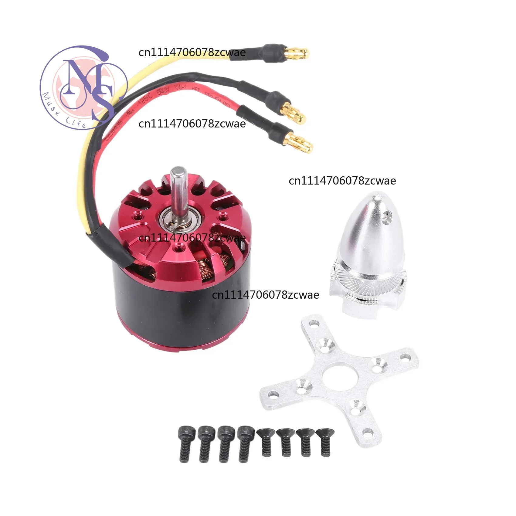 ZOCI-FOR D4250 800KV 3-7S Brushless Motor for RC FPV Fixed Wing Drone Airplane Aircraft Quadcopter Multicopter