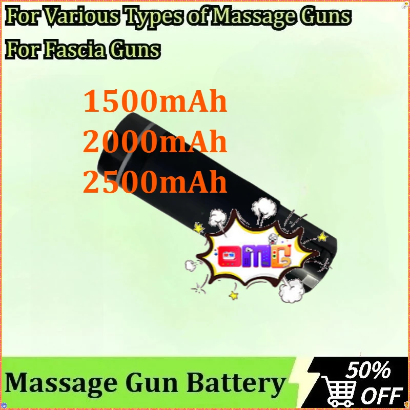 

For Various Types of Massage Guns/Fascia Guns Rechargeable Massage Gun Battery Lithium Battery 24V 1500/2000/2500mAh