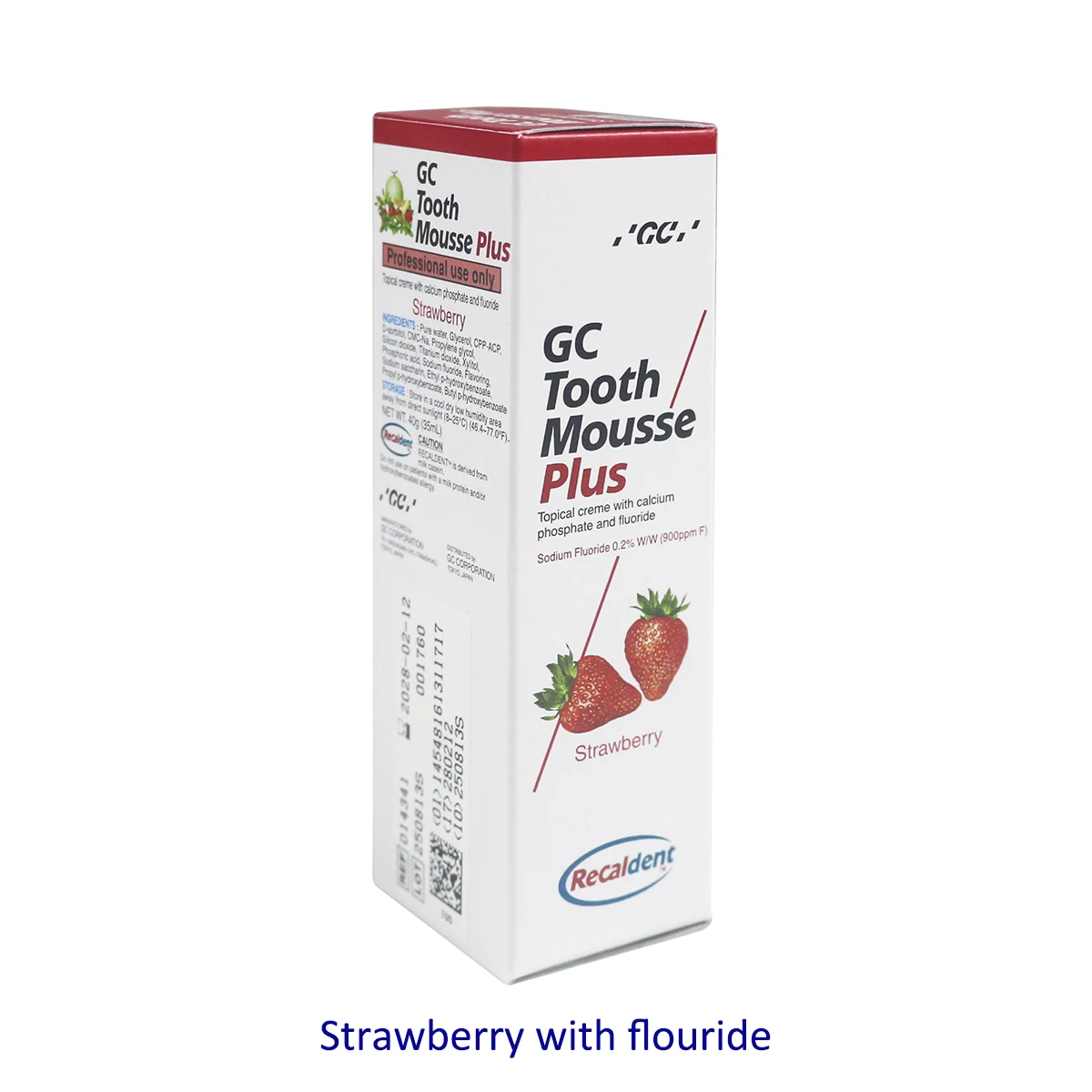 Original Japan G Tooth Mousse Fluoride Fluorinated Toothpaste Mint Melon Flavor for Dental Caries Care/Advanced Protection Used