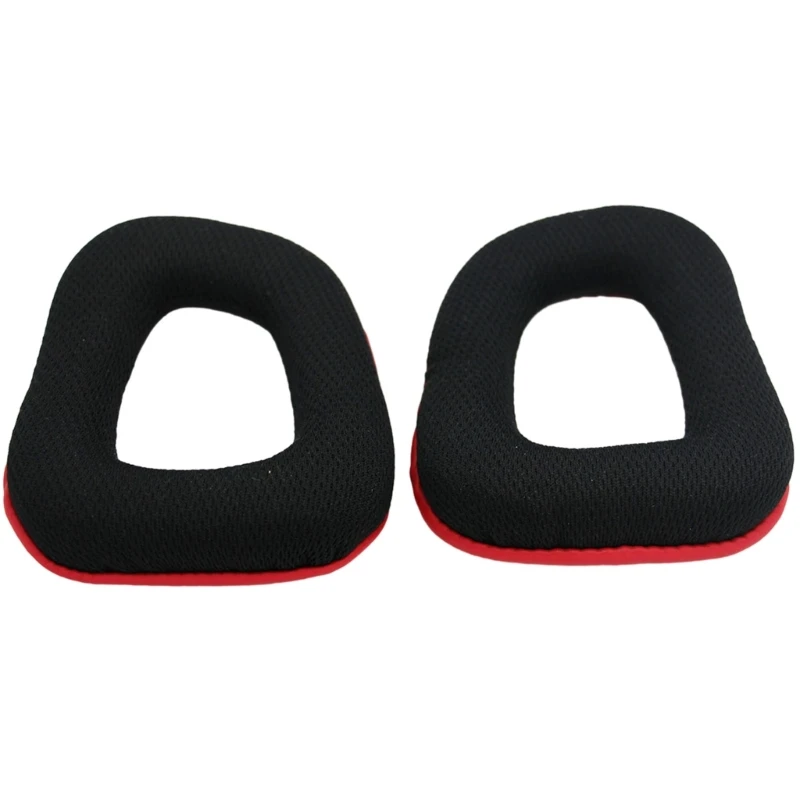 T8WC 1Pair Ear Pads For LogitechG35 G432 G332 Headphones Elastic Memory Foam Earpads Ear Pads Sponge Cushion Replace