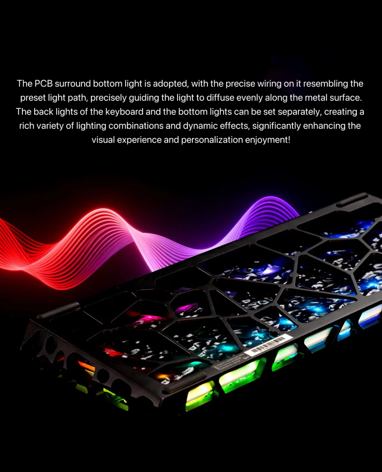 MG63 Magnetic Axis Gaming Keyboard, Dual MCU Full-Chain Magnetic Axes