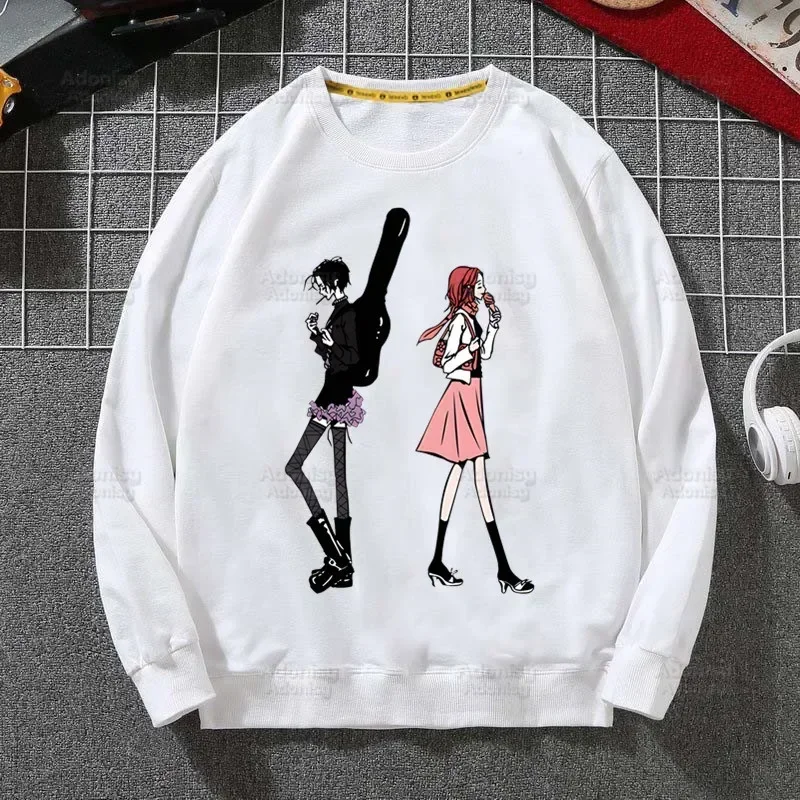 Black Stones NANA Osaki Ren Honjo Hoodie Sweatshirts Men Women Pullover Harajuku Men's Hoodie Streetwear Casual Fashion Clothes