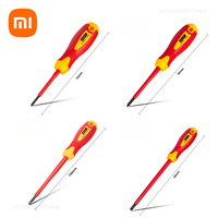 Xiaomi DELI Insulated Phillips Slotted Screwdriver 1000V Electrician Screwdrivers Household Portable Non-Slip Insulation Tool