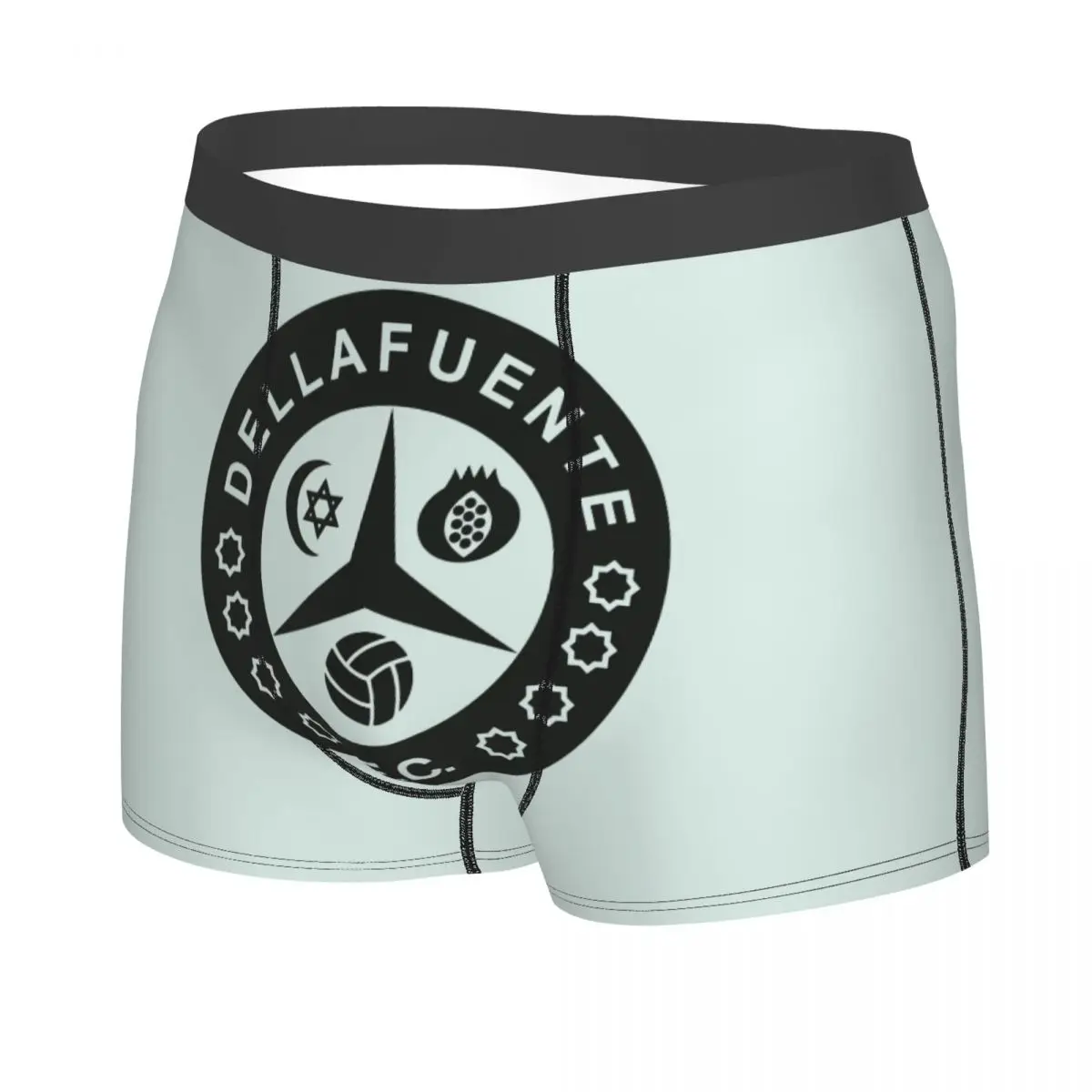 Custom Spanish Rapper Rock Dellafuente Boxer Shorts For Men 3D Printed Underwear Panties Briefs Stretch Underpants