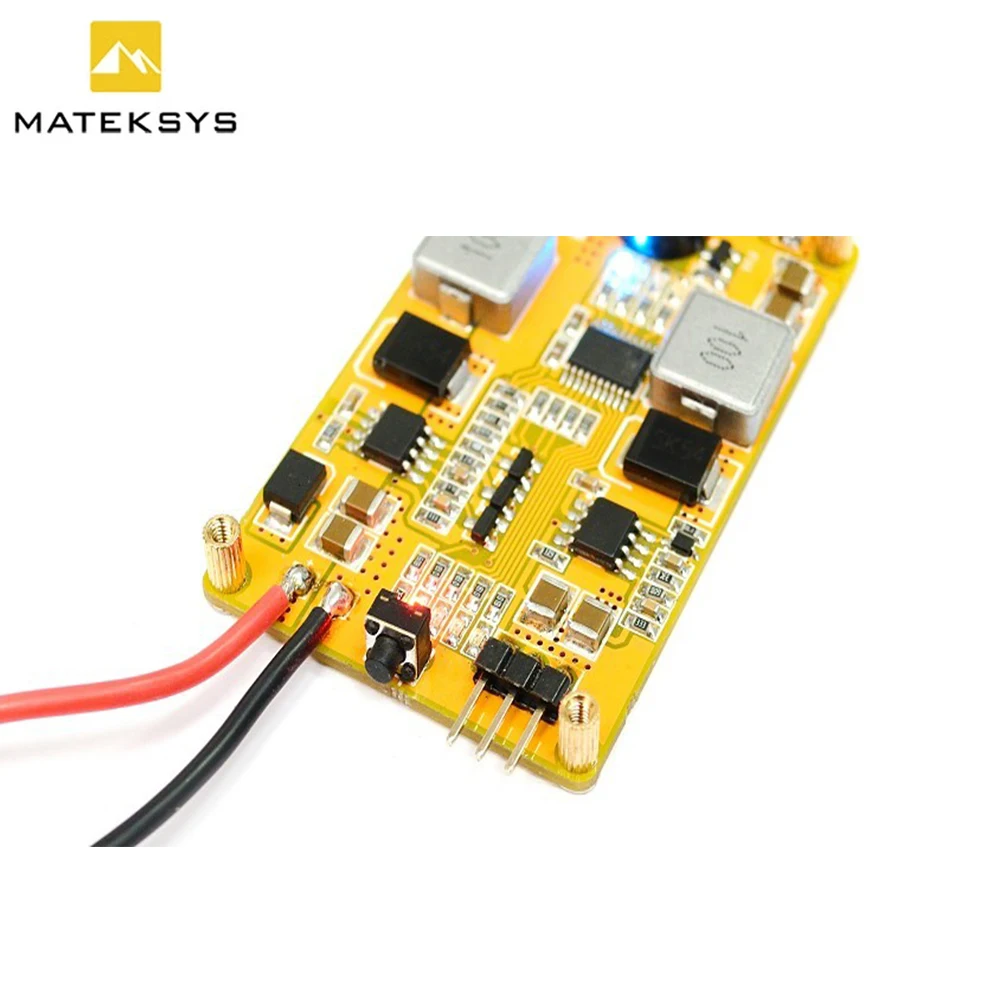 Matek System UBEC DUO 4A/5~12V & 4A/5V für RC Quadcopter RC Flugzeug RC Multicopter UBEC Power Modell
