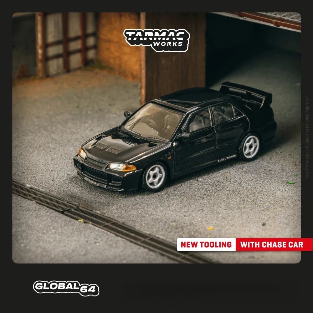 

Литая под давлением модель автомобиля TW 1:64 GSR Evolution III Black