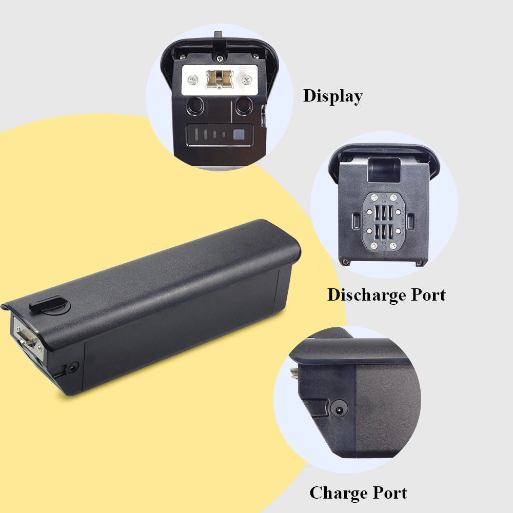 Аккумулятор AVAKA K200 Kugoo Kirin F1 Pro интегрированный, 48В 12Ач 13Ач, для электровелосипедов Voltbike Elegant Mariner Urban Yukon Elite V2