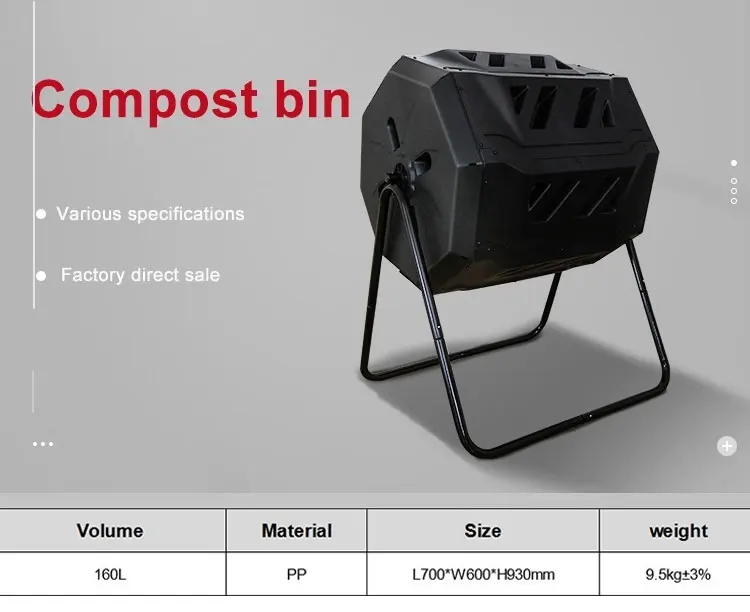 2025Composting Bin Garden Tipping Bucket Outdoor Courtyard Fermentation Bin, Organic Fertilizer Fallen Leaves, Composting Bin
