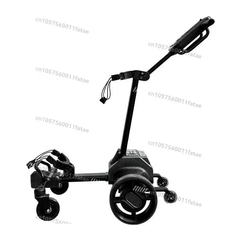 

Electric Smart Golf Chartered Cart Six Wheels Automatic Following Caddy Foldable Aluminum Alloy Golf Cart