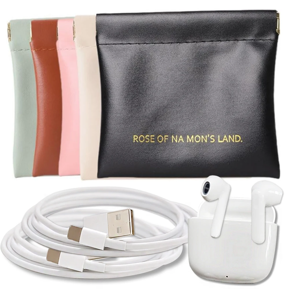 Bolsa de balas cerrada 2025, Mini bolsa de almacenamiento para cables de auriculares/dados, monedero de color caramelo, billetera cero, bolso para lápiz labial, bolsas pequeñas de regalo