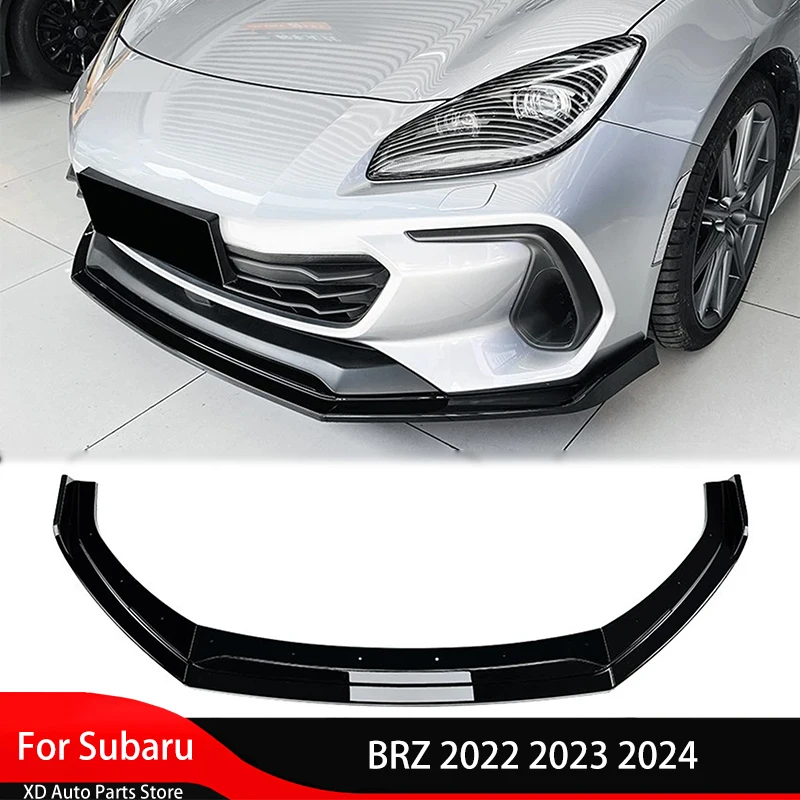 Front Spoiler Lip for Subaru BRZ 2022 2023 2024 Blade Lower Guard Front Shovel Lip Skirt Board Front Bumper Spoiler Diffuser