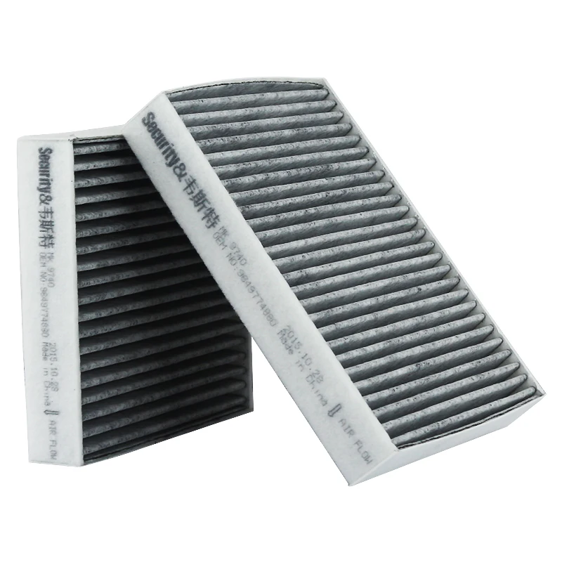 WESTGUARD Activated Carbon Cabin Filter for CITROEN C3 2,3 C4 CACTUS 1.2 1.5 1.6 DS3 SA_ Peugeot 2008 1 207 207SW 208 CU21000-2